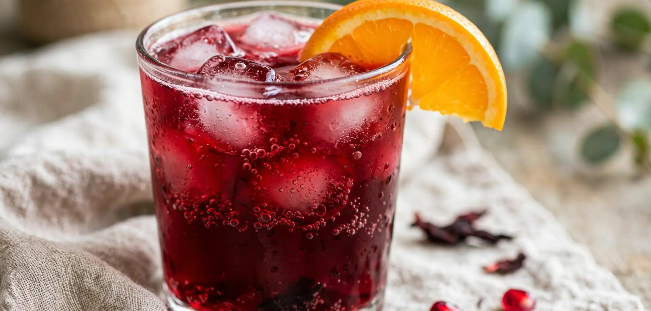 Hibiscus & Pomegranate Punch