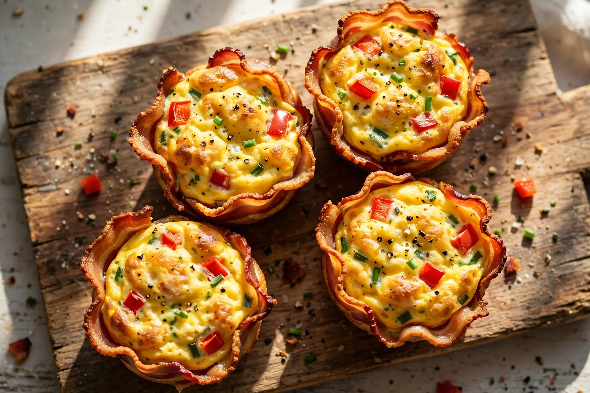 Keto Bacon and Egg Muffins